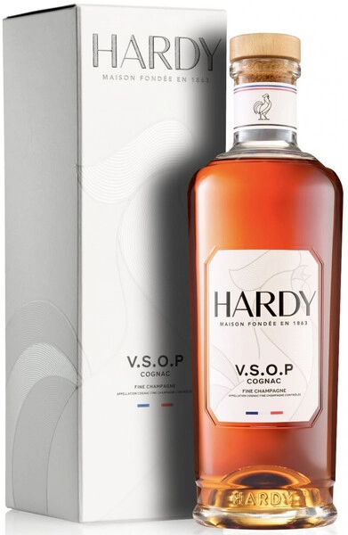 Коньяк Hardy VSOP Fine Champagne in gift box 0,7 л фото