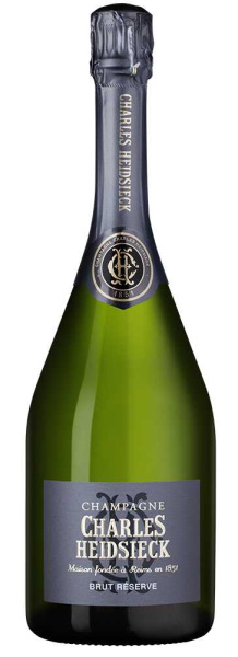 Шампанское Шарль Хайдсик Брют Резерв 2019 Белое Брют 12% 0,75 л фото