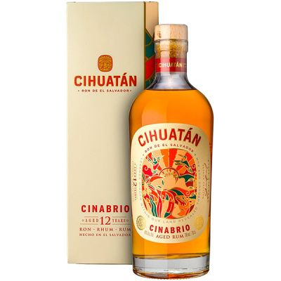 Ром Cihuatan Cinabrio 12 Years Old in gift box 0,70 л фото