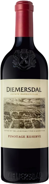 Вино Красное Сухое Diemersdal Pinotage Reserve Durbanville 2024 0,75 л фото