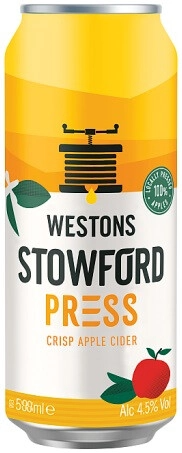 Сидр Westons Stowford Press Medium Dry in can 0,5 л фото