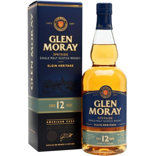 Виски Glen Moray Elgin Heritage 12 Years Old Single Malt Speyside in gift box 0,7 л фото