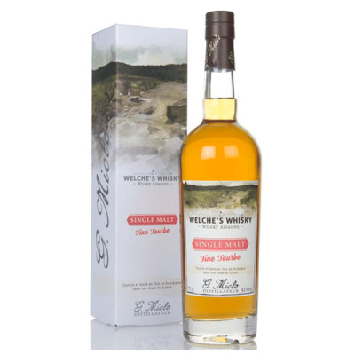 Виски G. Miclo Welche's Fine Tourbe Single Malt Alsace in gift box 0,70 л фото