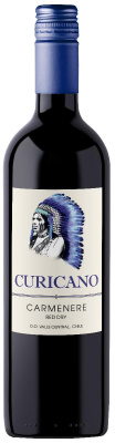 Вино Красное Сухое Curicano Carmenere 2023 0,75 л фото