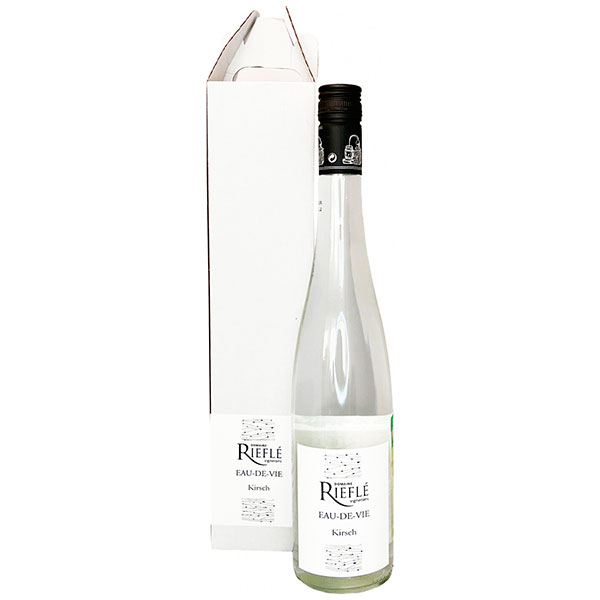 Бренди Domaine Riefle Eau-de-Vie Кirsch in gift box 0,70 л фото