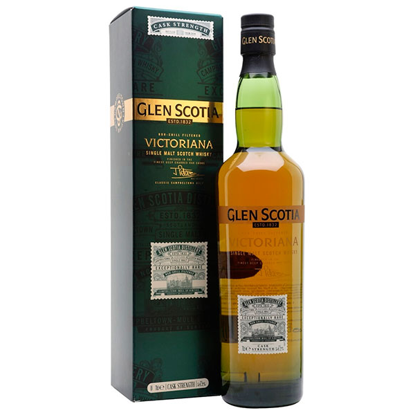 Виски Glen Scotia Victoriana Single Malt Campbeltown 54,2% in gift box 0,7 л фото