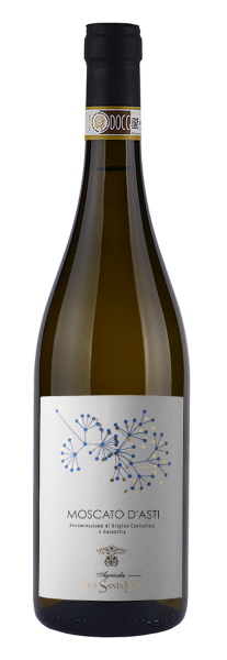 Вино игристое Белое Сладкое Corte Santa Lucia Moscato d'Asti 2022 0,75 л фото