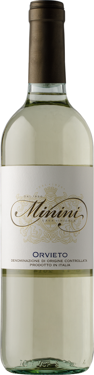 Вино Белое Сухое Minini Orvieto 2021 0,75 л фото