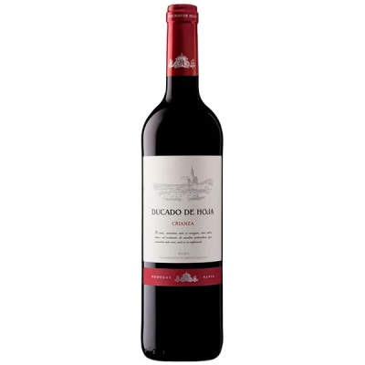 Вино Красное Сухое Bodegas Alvia Ducado de Hoja Crianza Rioja 2018 0,75 л фото