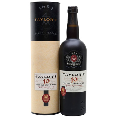 Портвейн Taylor's Tawny 10 Years Old in tube 0,75 л фото