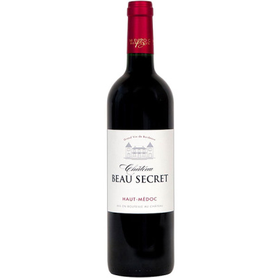 Вино Красное Сухое Chateau Beau Secret Haut-Medoc 2020 0,75 л фото