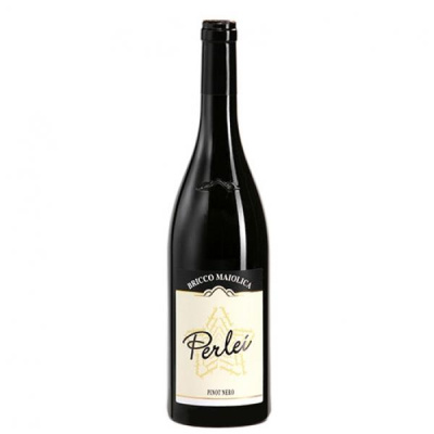 Вино Красное Сухое Bricco Maiolica Perlei Pinot Nero Langhe 2015 0,75 л фото