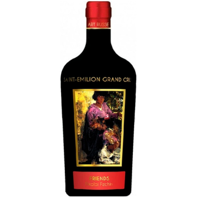 Вино Красное Сухое Chateau La Grace Dieu des Prieurs Saint-Emilion Grand Cru Art Russe 2014 0,75 л фото