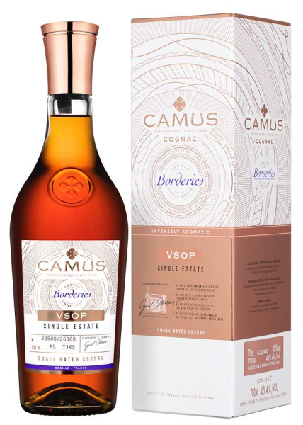 Коньяк Камю ВСОП Бордери в п/у 2020 40% 0,7 л фото
