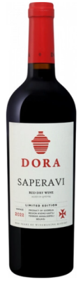 Вино Красное Сухое Askaneli Dora Saperavi Qvevri 2022 0,75 л фото