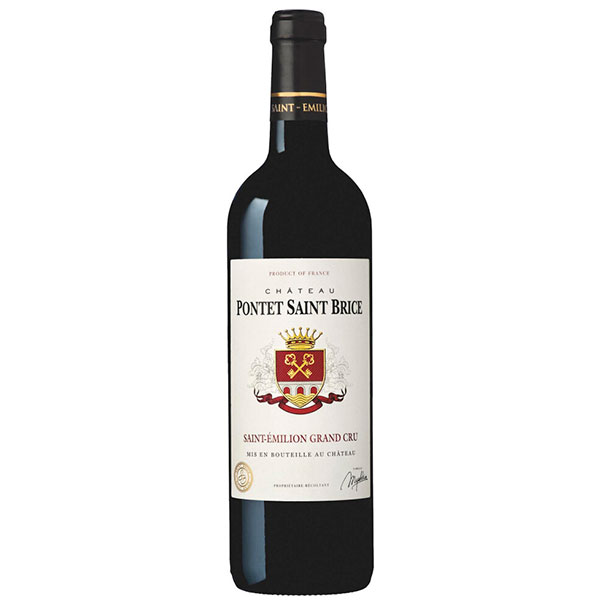 Вино Красное Сухое Chateau Pontet Saint Brice Saint-Emilion Grand Cru 2018 0,75 л фото