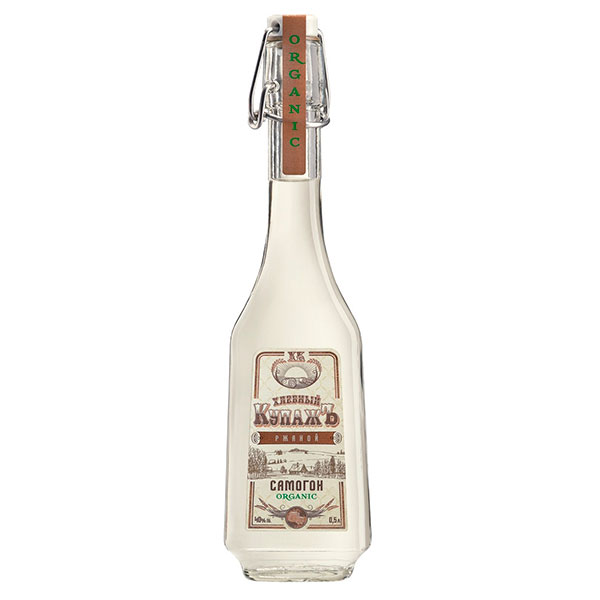 Самогон Hlebnyj Kupazh Samogon Organic Rye 0,5 л фото