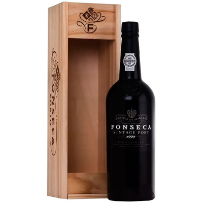 Портвейн Fonseca Vintage in wooden box 1992 0,75 л фото