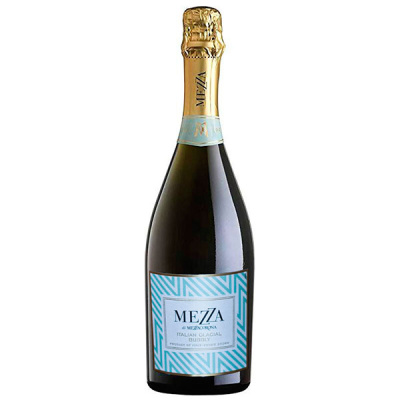 Вино игристое Белое Сухое Mezza di Mezzacorona Vigneti delle Dolomiti 2020 0,187 л фото