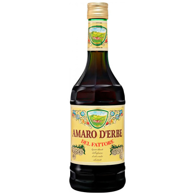 Ликер Amaro d'Erbe del Fattore 0,7 л фото