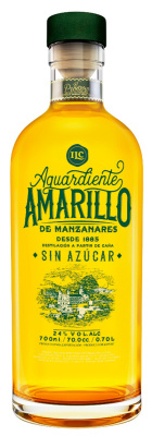 Дистиллят Амарильо Де Мансанарес 24% 0,7 л фото