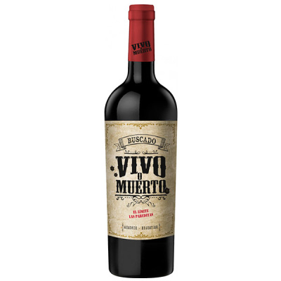 Вино Красное Сухое Buscado Vivo o Muerto El Limite Las Pareditas Mendoza 2018 0,75 л фото