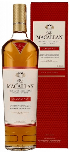 Виски Macallan Classic Cut Single Malt Speyside Limited Edition in gift box 2023 0,7 л фото