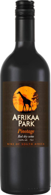 Вино Красное Сухое Afrikaa Park Pinotage 2022 0,75 л фото