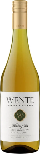 Вино Белое Сухое Wente Morning Fog Chardonnay Livermore Valley 2024 0,75 л фото