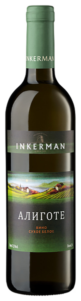 Вино Белое Сухое Inkerman Aligote Young Collection 2022 0,7 л фото
