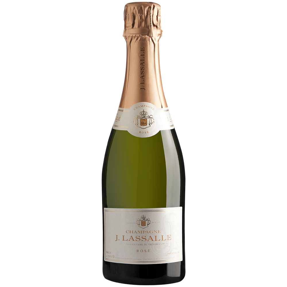 Вино игристое Розовое Брют J. Lassalle Premier Cru Brut Rose Reserve des Grandes Annee Champagne 2021 0,375 л фото