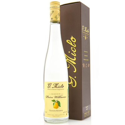 Ликер G. Miclo Eau-de-vie de Poire Williams Grande Reserve in gift box 0,35 л Ликер G. Miclo Eau-de-vie de Poire Williams Grande Reserve in gift box 0,35 л фото