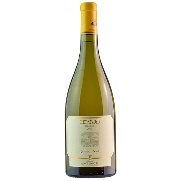 Вино Белое Сухое Antinori Castello della Sala Cervaro Umbria 2020 0,75 л фото
