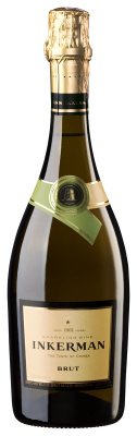 Вино игристое Белое Брют Inkerman Brut 2022 0,75 л фото