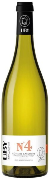 Вино Белое Сладкое Uby № 4 Gros & Petit Manseng Cotes de Gascogne 2024 0,75 л фото