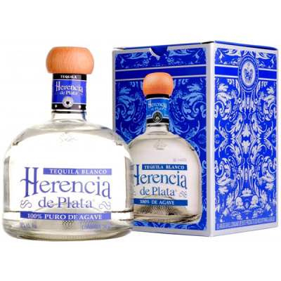 Текила Herencia de Plata Silver in gift box 0,70 л фото