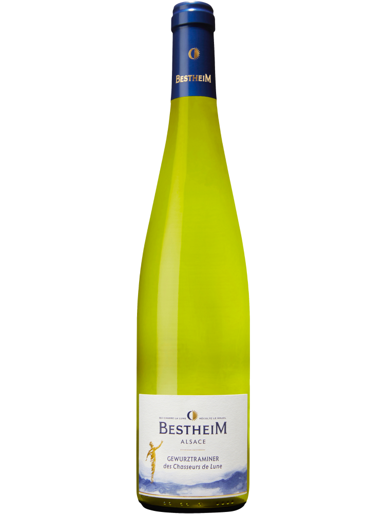 Вино Белое Полусладкое Bestheim Gewurztraminer Des Chasseurs de Lune Alsace 2020 0,75 л фото