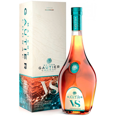Коньяк Gautier VS in gift box 0,70 л фото