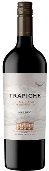 Вино Красное Сухое Trapiche Oak Cask Malbec Mendoza 2024 0,75 л фото