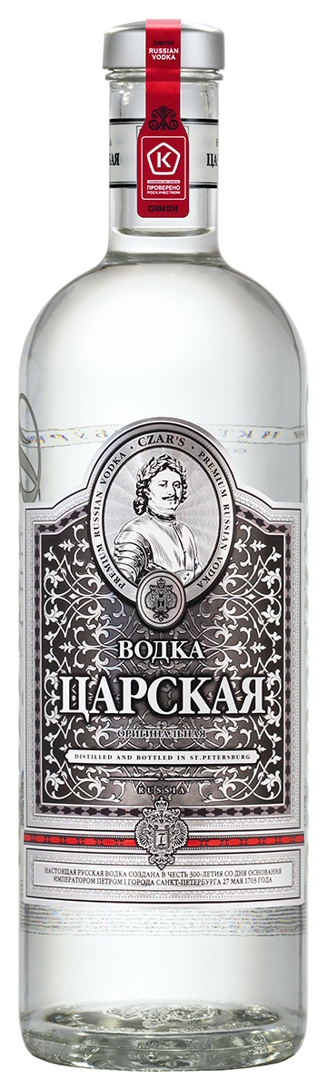 Водка Tsarskaja Original 1 л фото