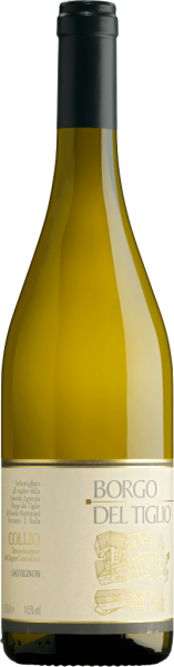 Вино Белое Сухое Borgo Del Tiglio Sauvignon Collio 2019 0,75 л фото