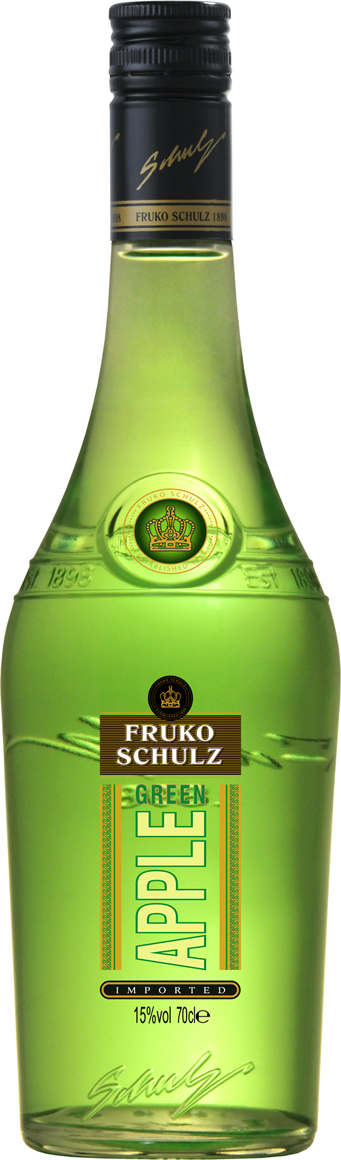 Ликер Fruko Schulz Green Apple 0,7 л фото