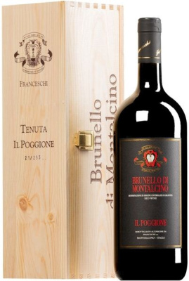 Вино Красное Сухое Il Poggione Brunello di Montalcino 2018 1,5 л фото