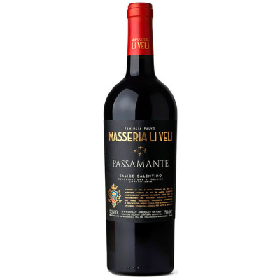 Вино Красное Сухое Masseria Li Veli Passamante Salice Salentino 2022 0,75 л Вино Красное Сухое Masseria Li Veli Passamante Salice Salentino 2022 0,75 л фото