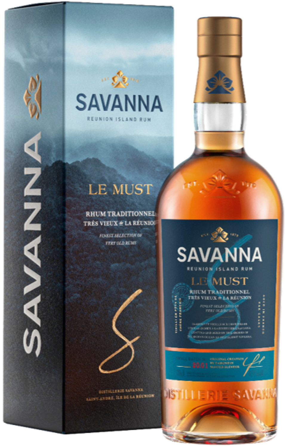 Ром Savanna Le Must in gift box 0,7 л фото