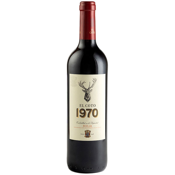 Вино Красное Сухое El Coto 1970 Rioja 2019 0,75 л фото