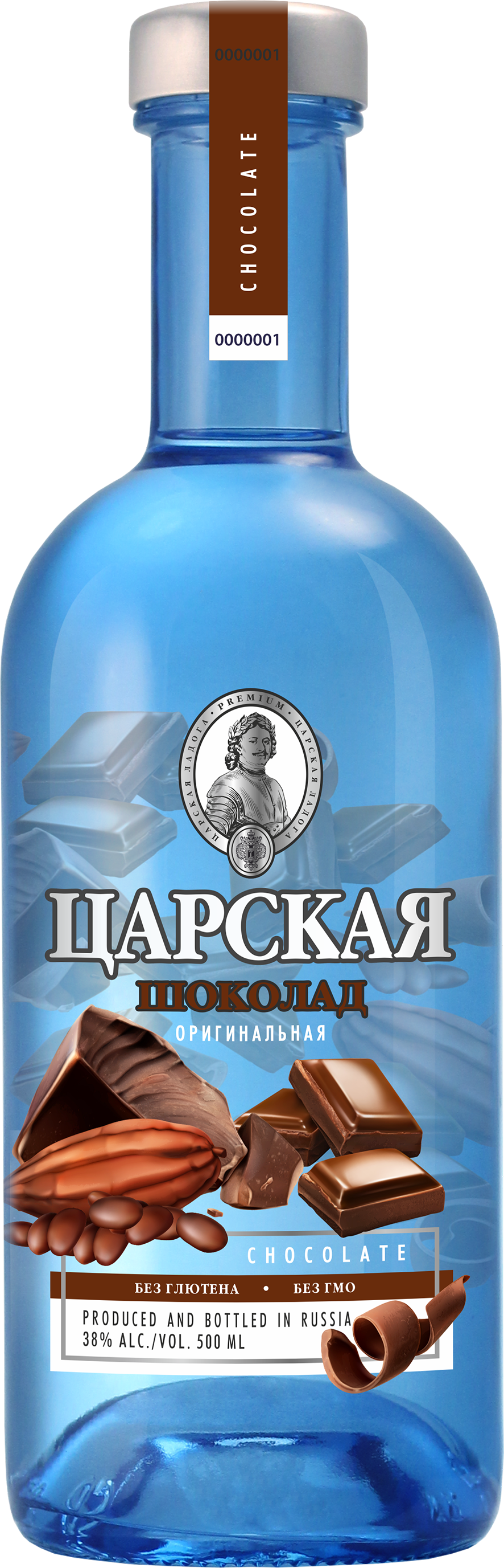 Водка Tsarskaja Original Chocolate 0,5 л фото