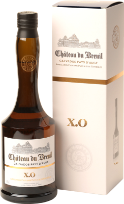 Кальвадос Chateau du Breuil XO Pays d'Auge in gift box 0,7 л фото