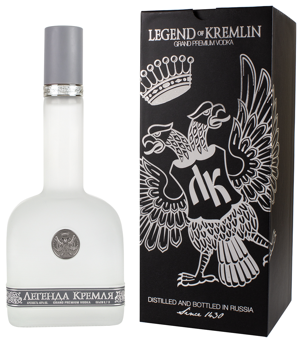 Водка Legend Of Kremlin Elite in gift box 0,7 л фото