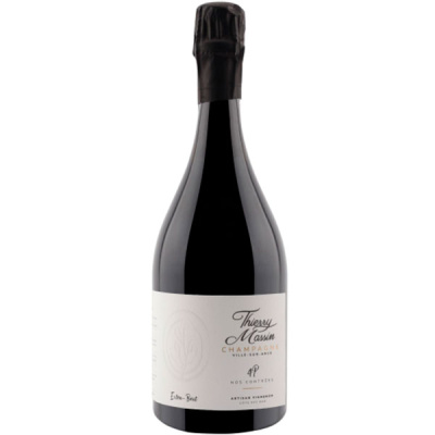 Вино игристое Белое Экстра Брют Thierry Massin 4P Champagne 0,75 л фото